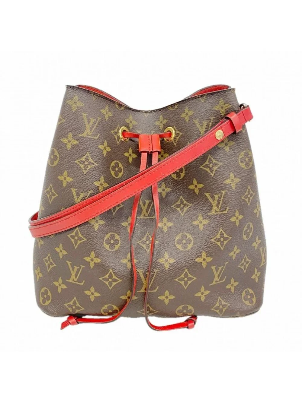 Louis Vuitton Shoulder Bag Monogram Neo Noe Coquelicot